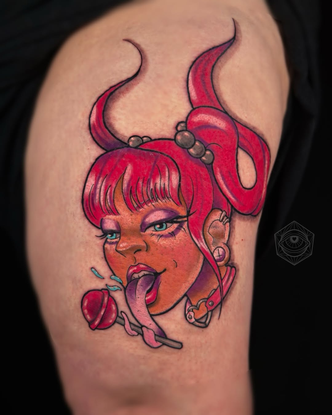 Tattoo by @taylor_._moon — new_school