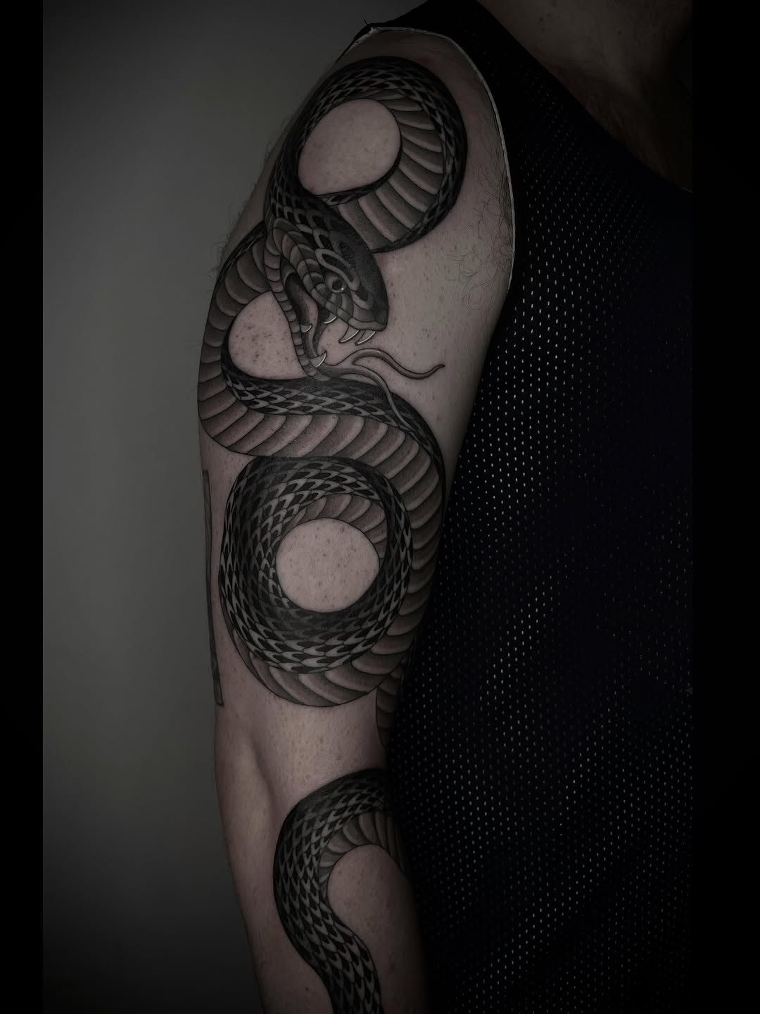 Tattoo by @linahsiaotattoo — black_and_grey, realism