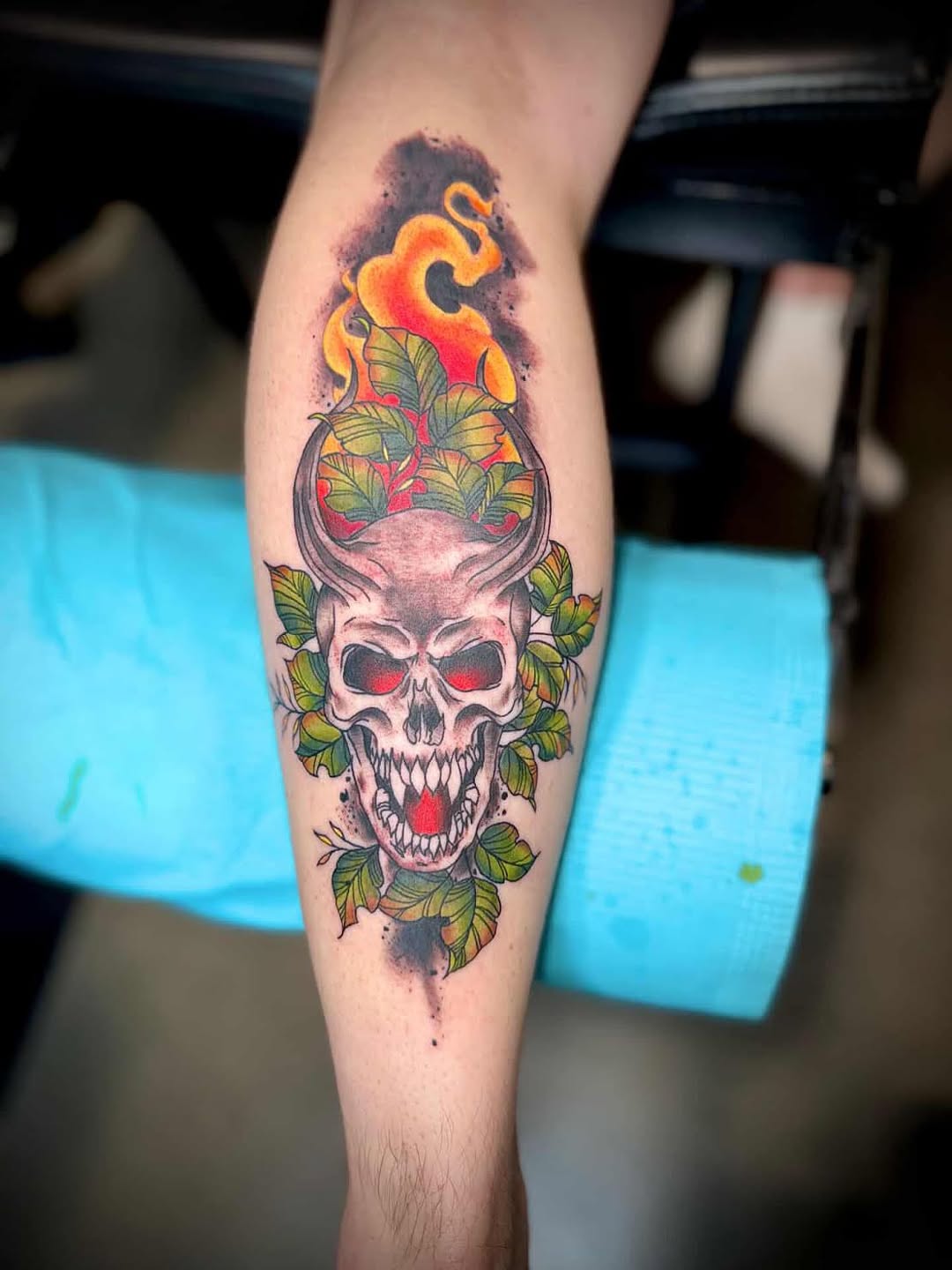 Tattoo by @sparkles_tattoos — neo_traditional, realism