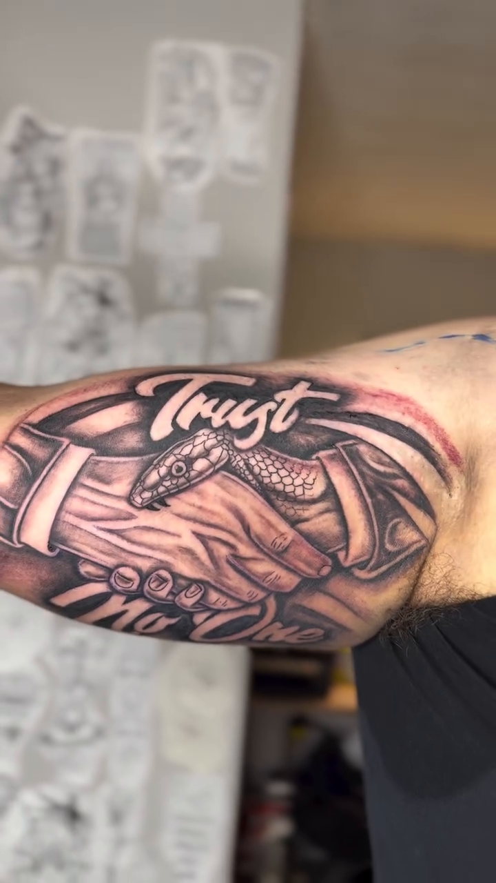 Tattoo by @jvy_den — black_and_grey, realism
