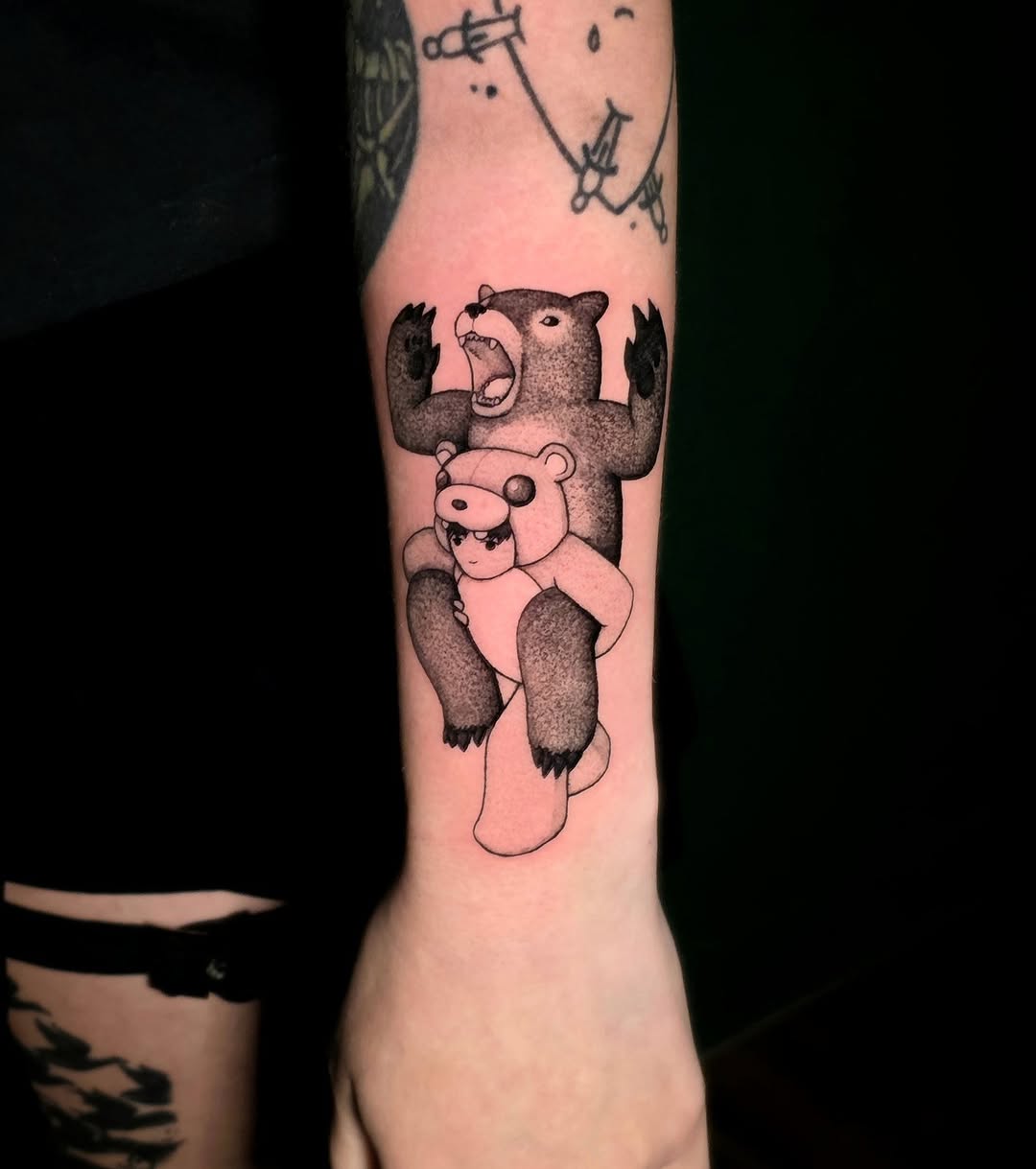 Tattoo by @dehoyosink — illustrative, black_and_grey