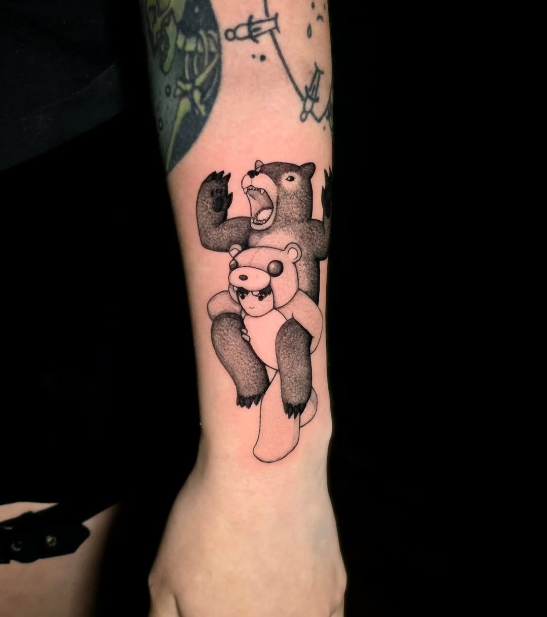 Tattoo by @dehoyosink — illustrative, black_and_grey