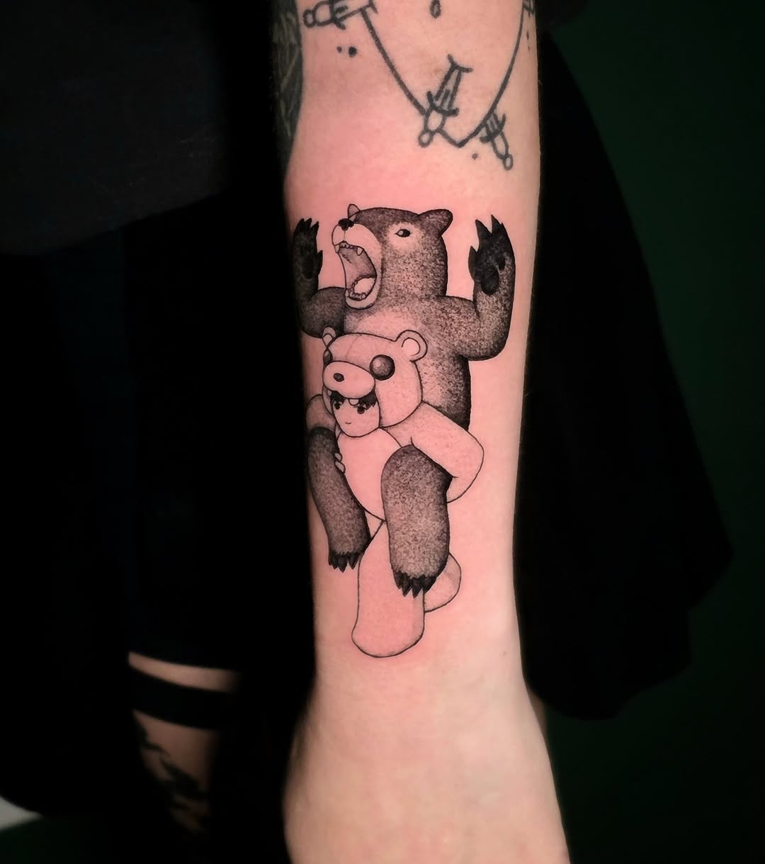 Tattoo by @dehoyosink — illustrative, black_and_grey