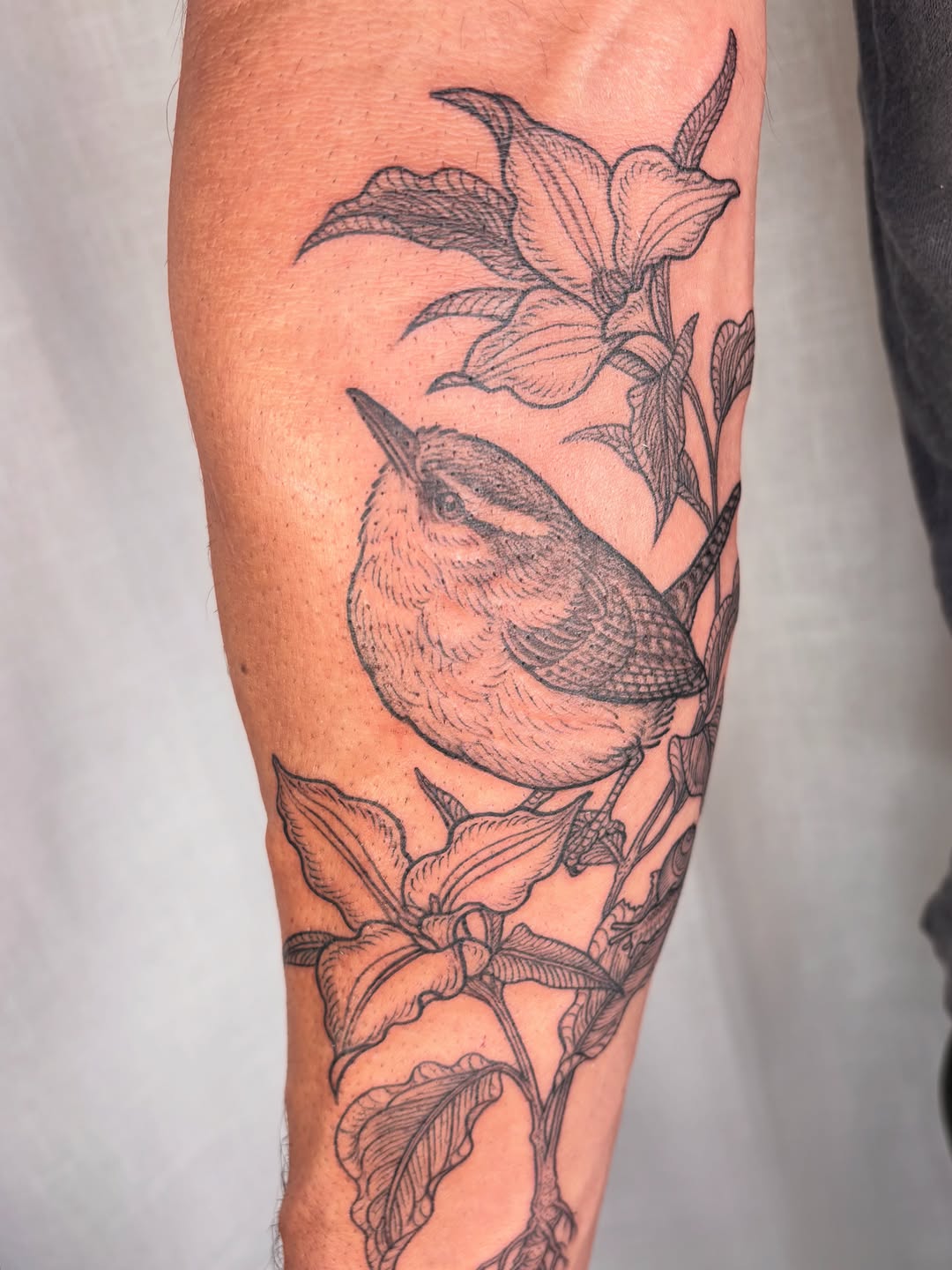 Tattoo by @maggiechotattoo — black_and_grey, illustrative