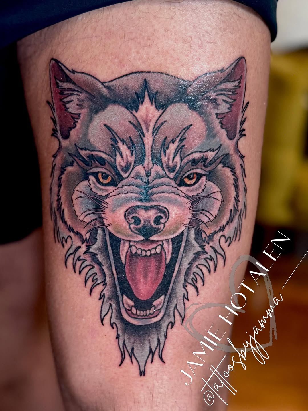 Tattoo by @tattoosbyjamma β realism, black_and_grey