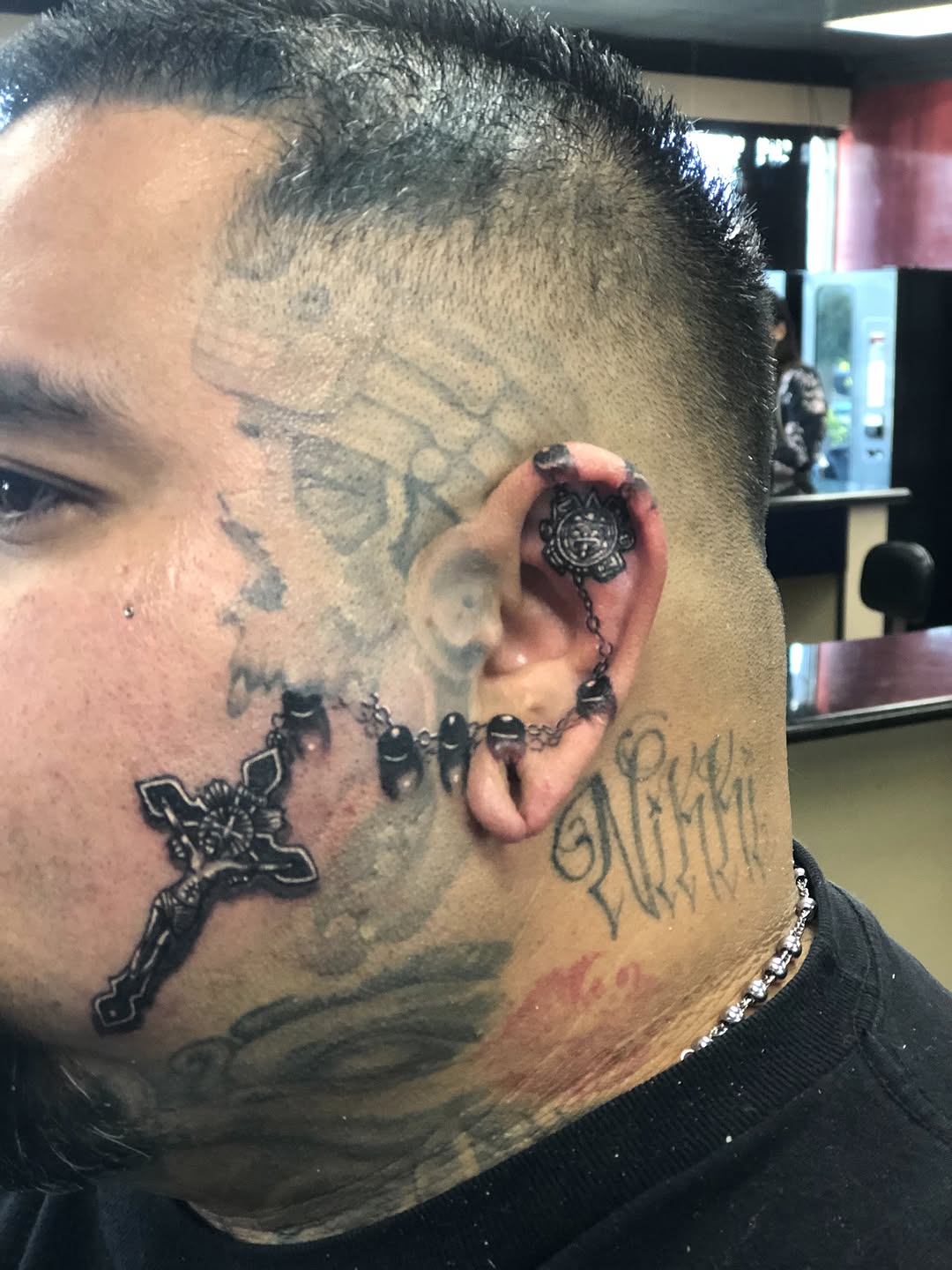 Tattoo by @marky_chavez โ chicano, black_and_grey