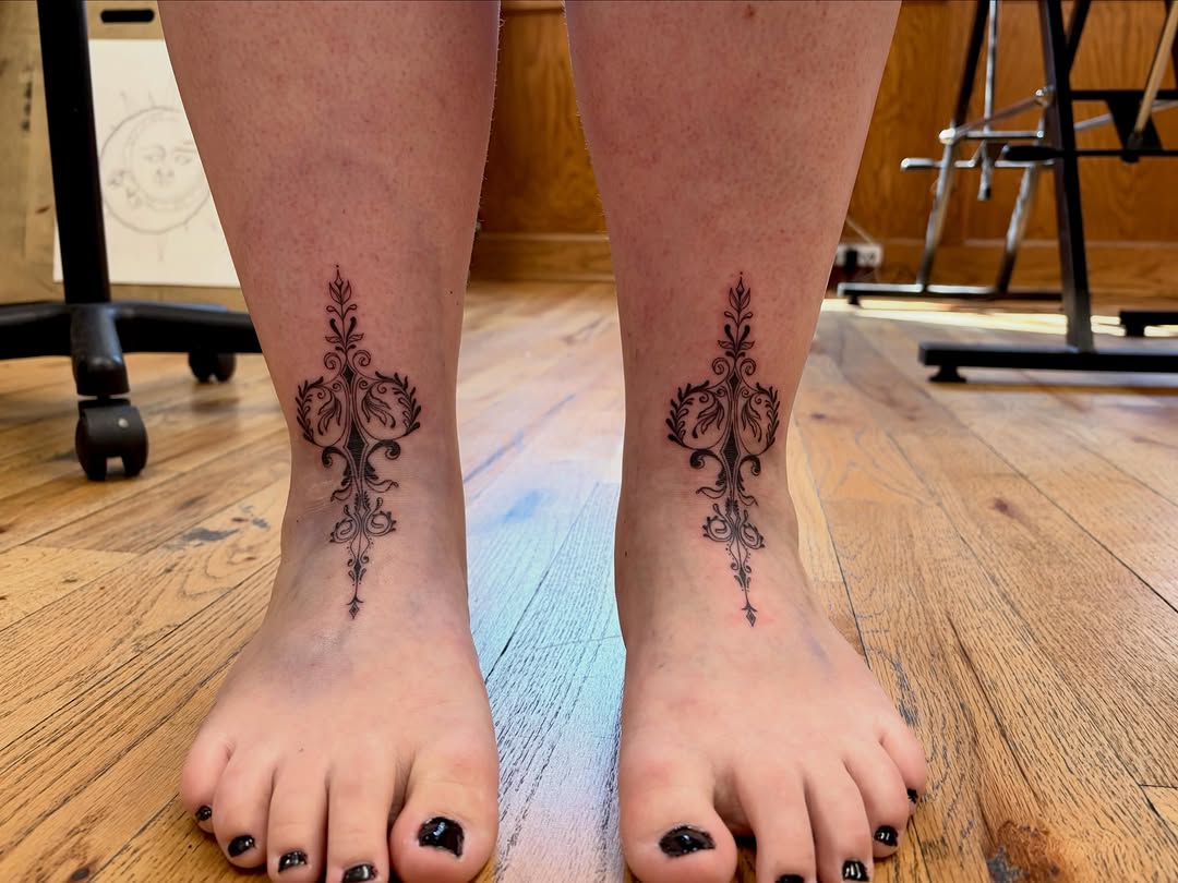 Tattoo by @tats_by_marie — fine_line, ornamental