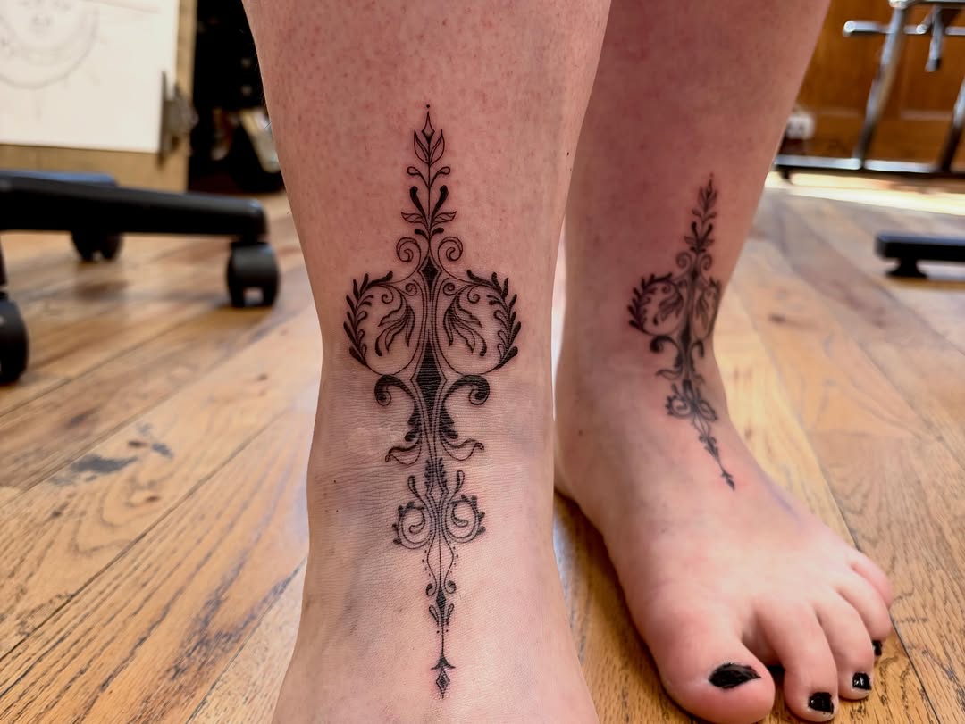 Tattoo by @tats_by_marie — fine_line, ornamental
