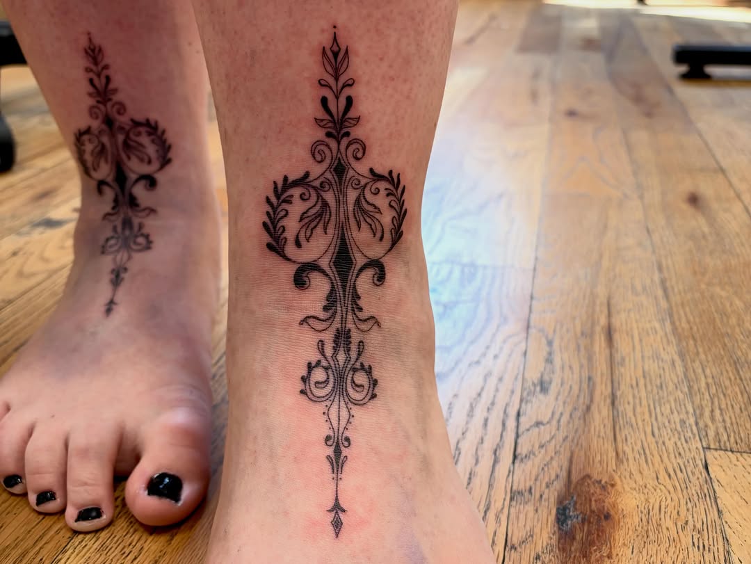 Tattoo by @tats_by_marie — fine_line, ornamental