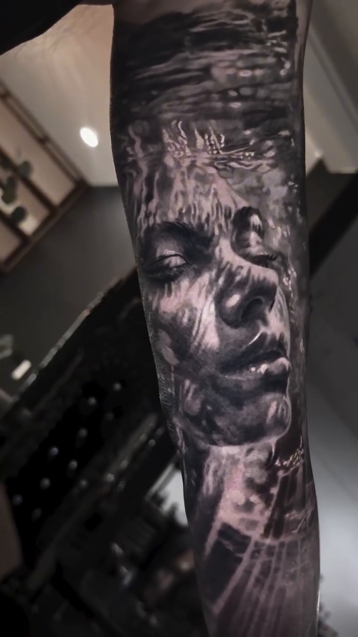 Tattoo by @k.richard.art — realism, black_and_grey