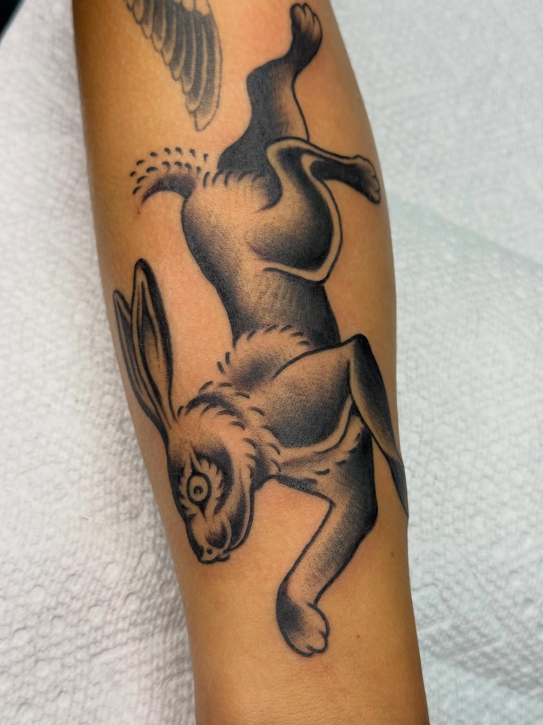 Tattoo by @lizrd.tats — black_and_grey, realism
