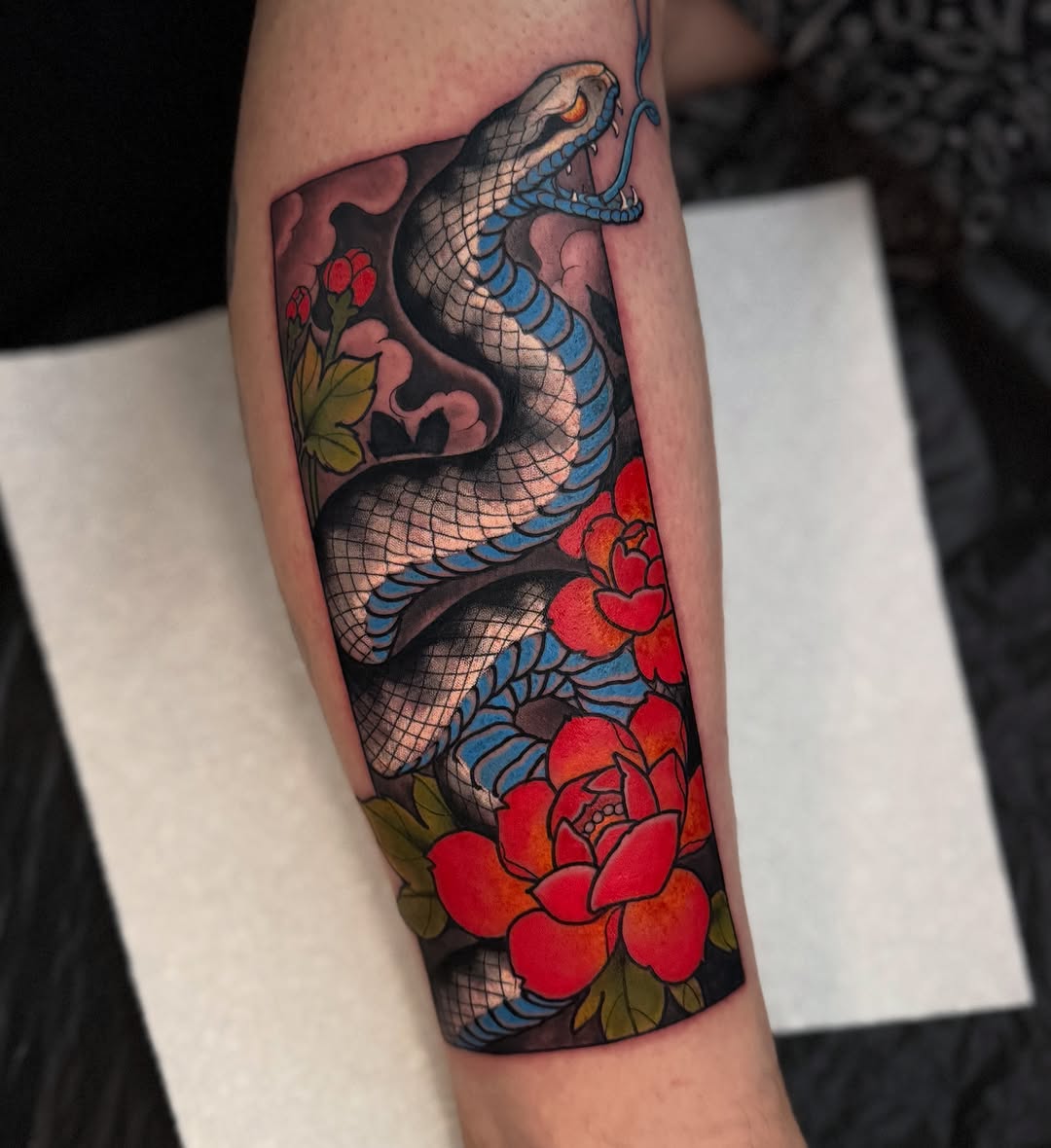 Tattoo by @jonmesatattoos โ japanese_irezumi, neo_traditional