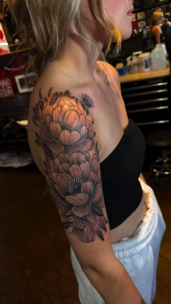 Tattoo by @_keags_the_meags_tattoos_ — black_and_grey, realism