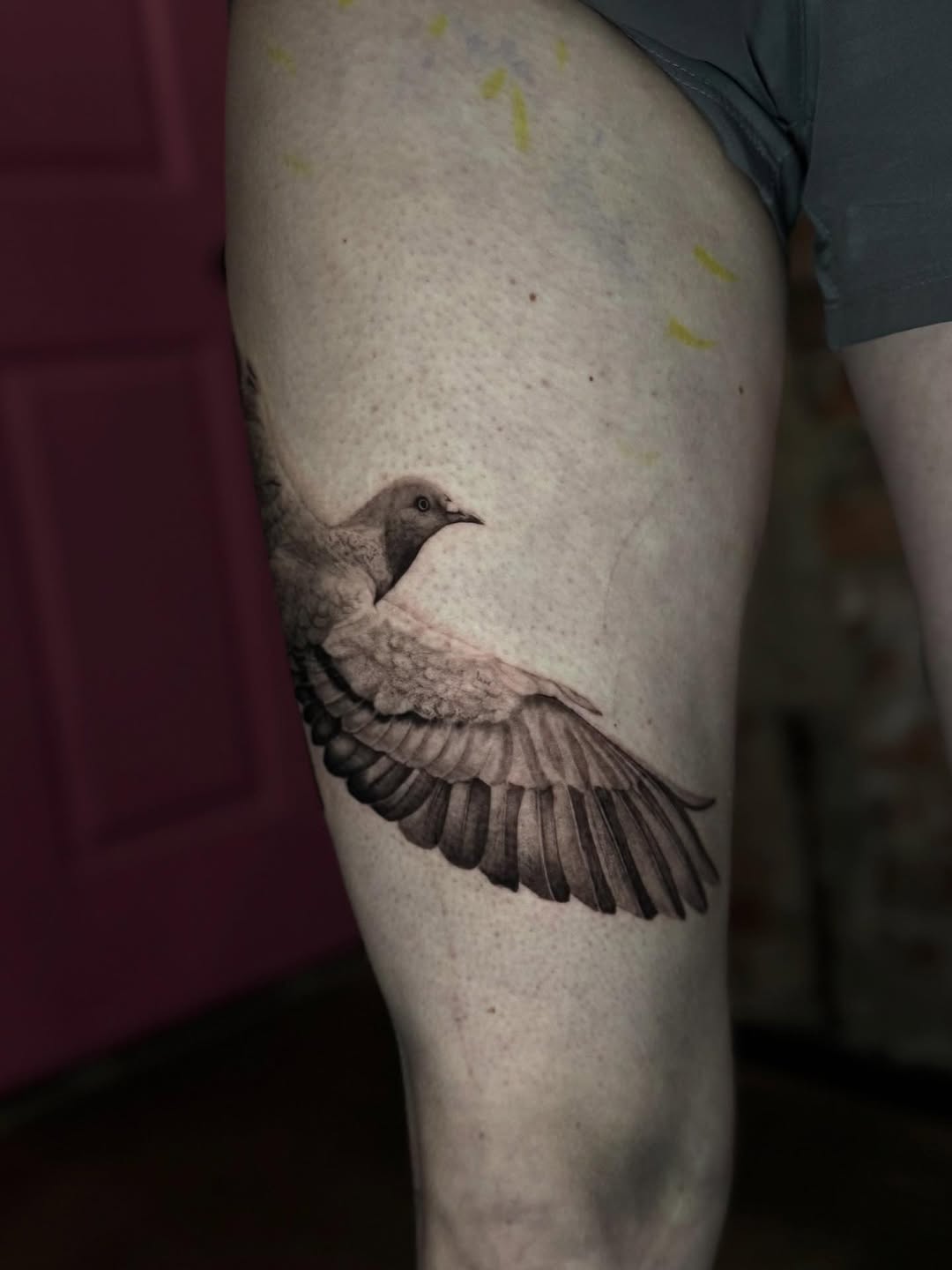Tattoo by @isabelsmithtattoos — realism, black_and_grey
