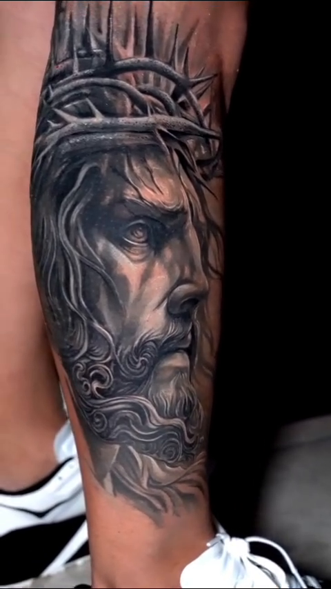 Tattoo by @nexs_ink β realism, black_and_grey