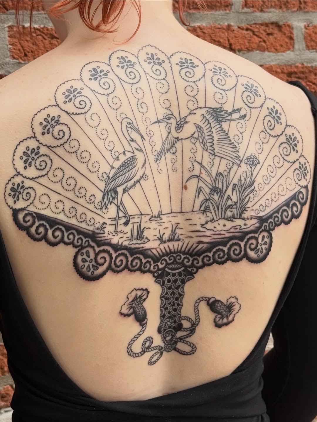 Tattoo by @nathanwohlftattooing — japanese_irezumi, black_and_grey