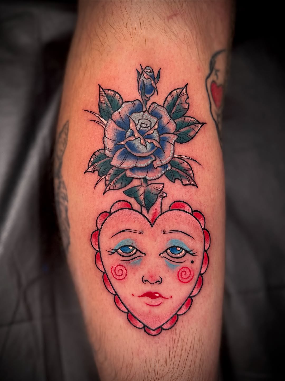Tattoo by @squirt.tattoos — american_traditional, illustrative