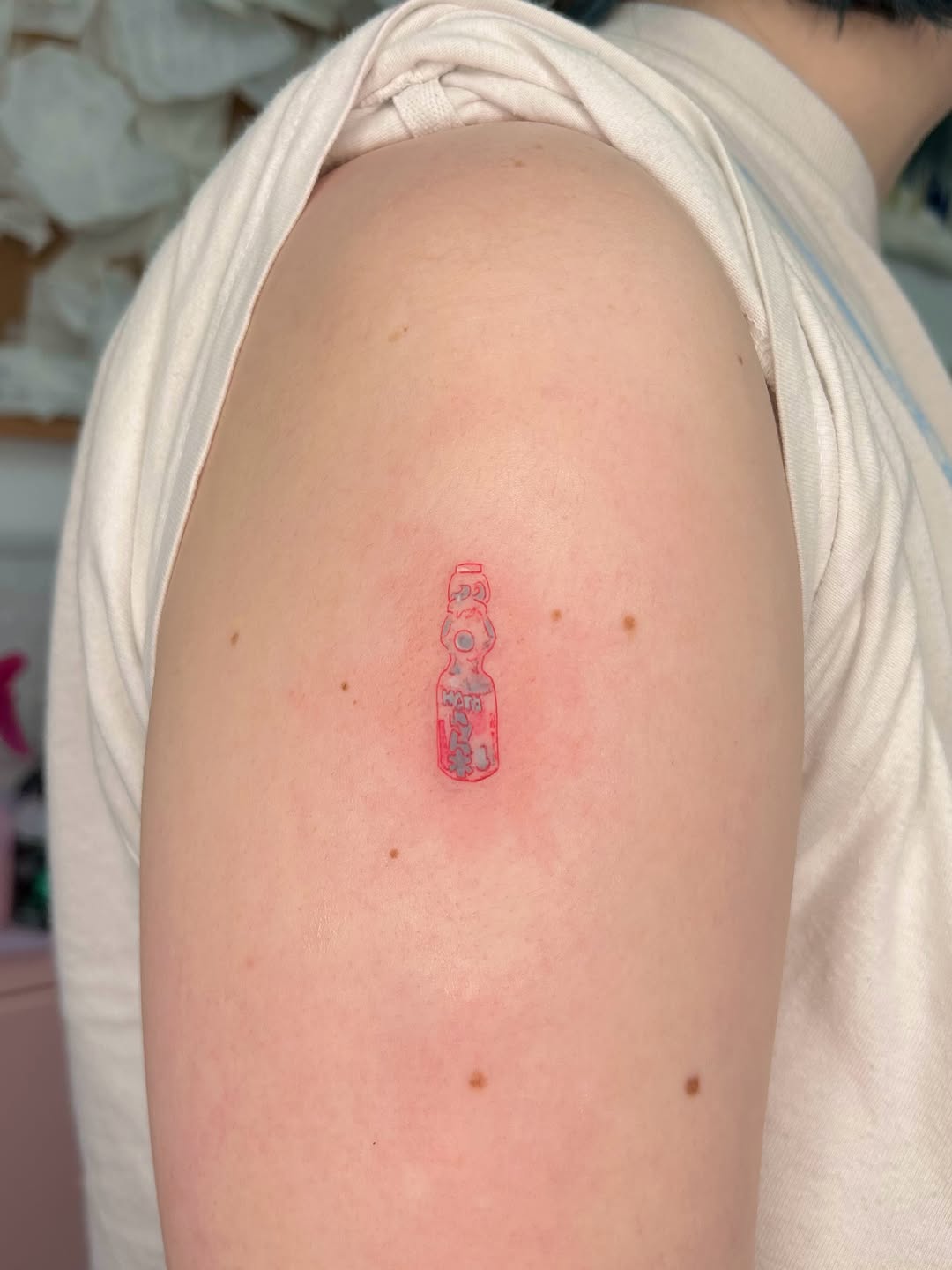 Tattoo by @rainfrog.gg — illustrative, fine_line