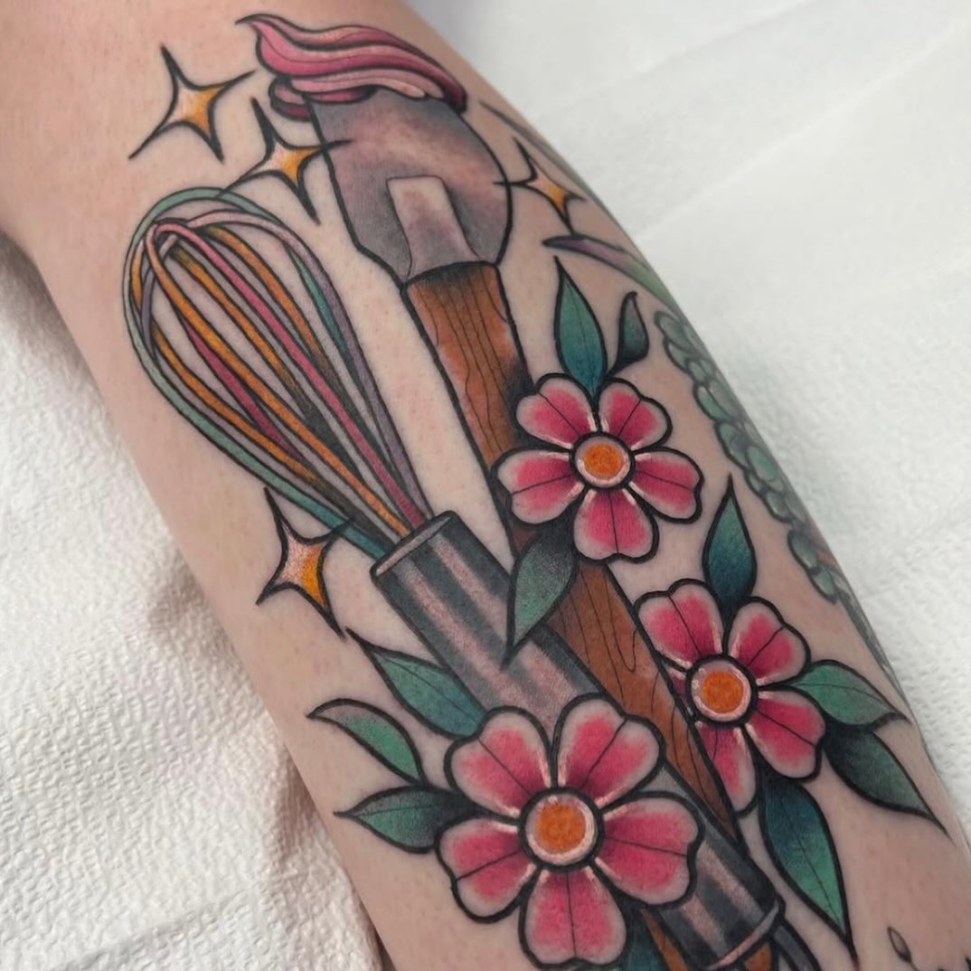 Tattoo by @ab.bautistatattoos — american_traditional, neo_traditional