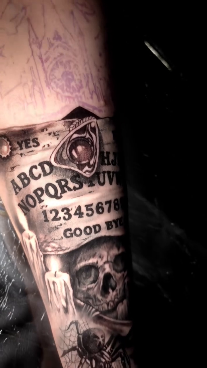 Tattoo by @x1.topsecret — black_and_grey, illustrative