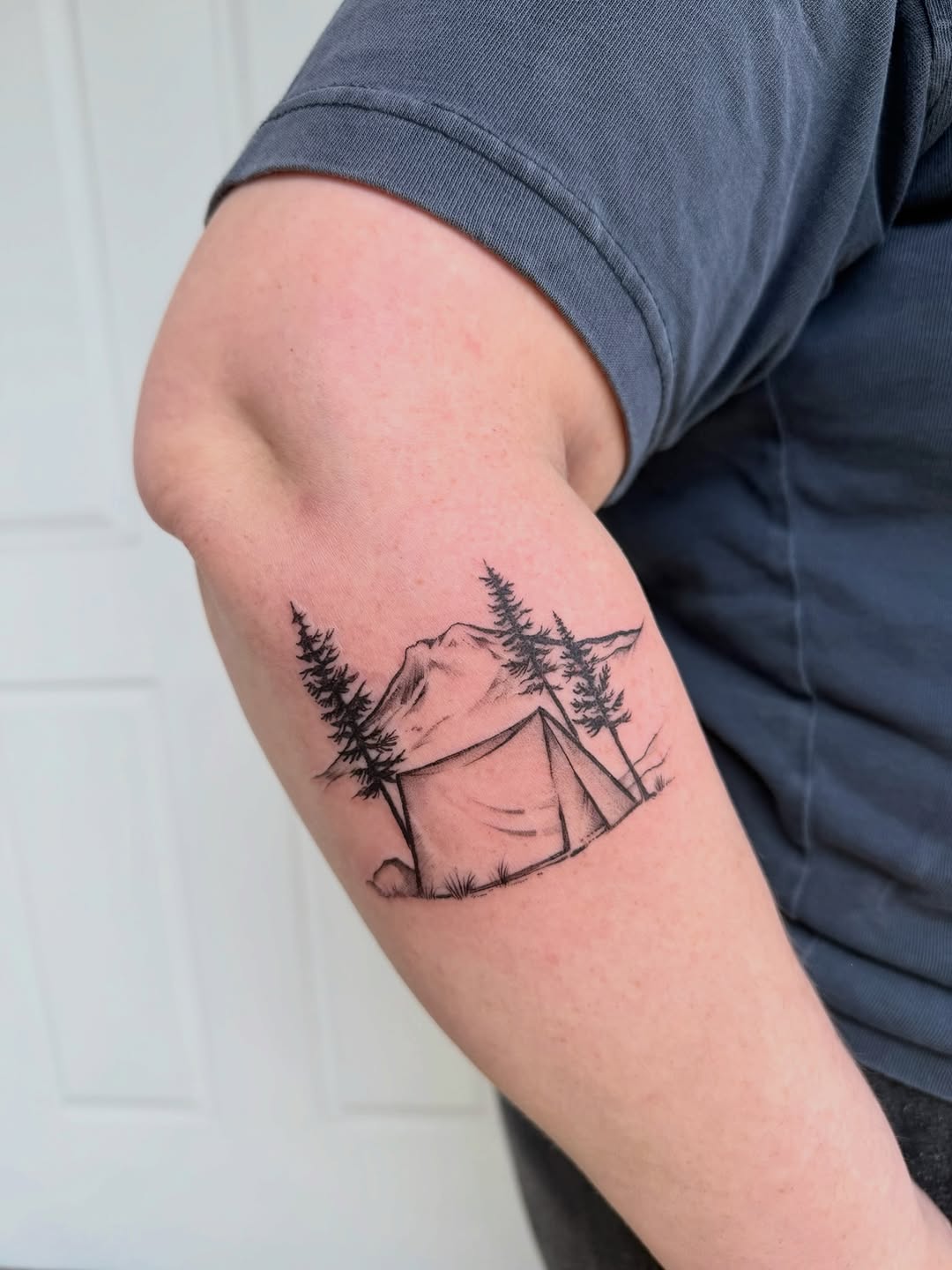 Tattoo by @kingtideink โ sketch