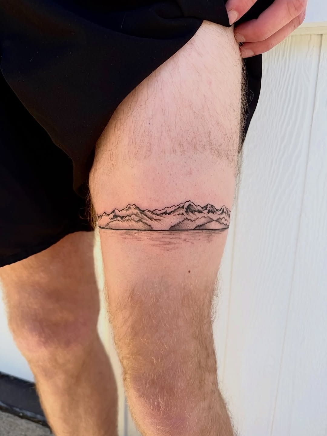 Tattoo by @kingtideink โ fine_line