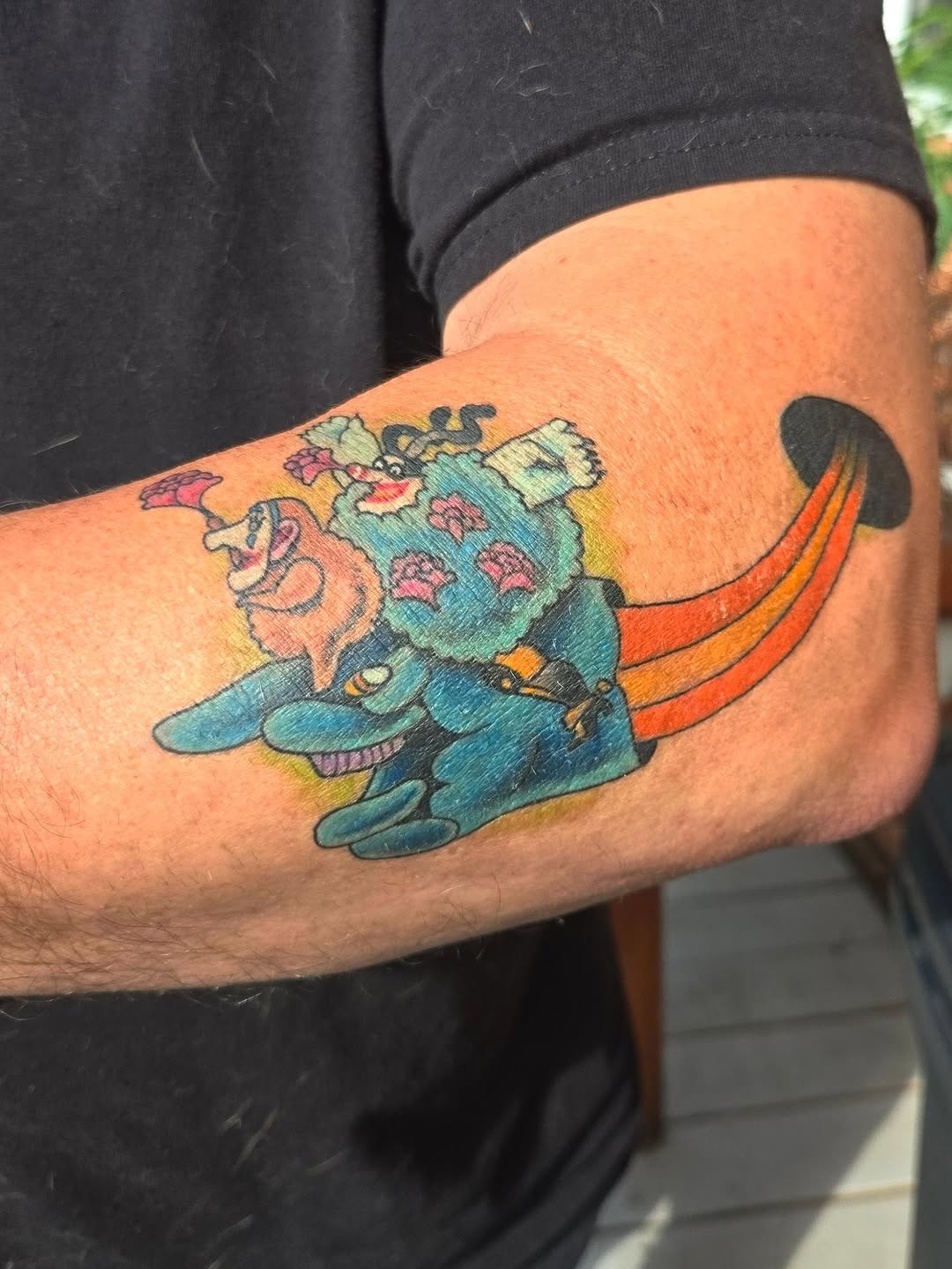Tattoo by @robinmatztattoos — new_school