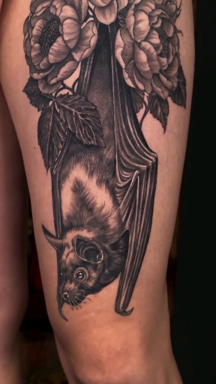 Tattoo by @artofmiguelangelflores — black_and_grey, realism