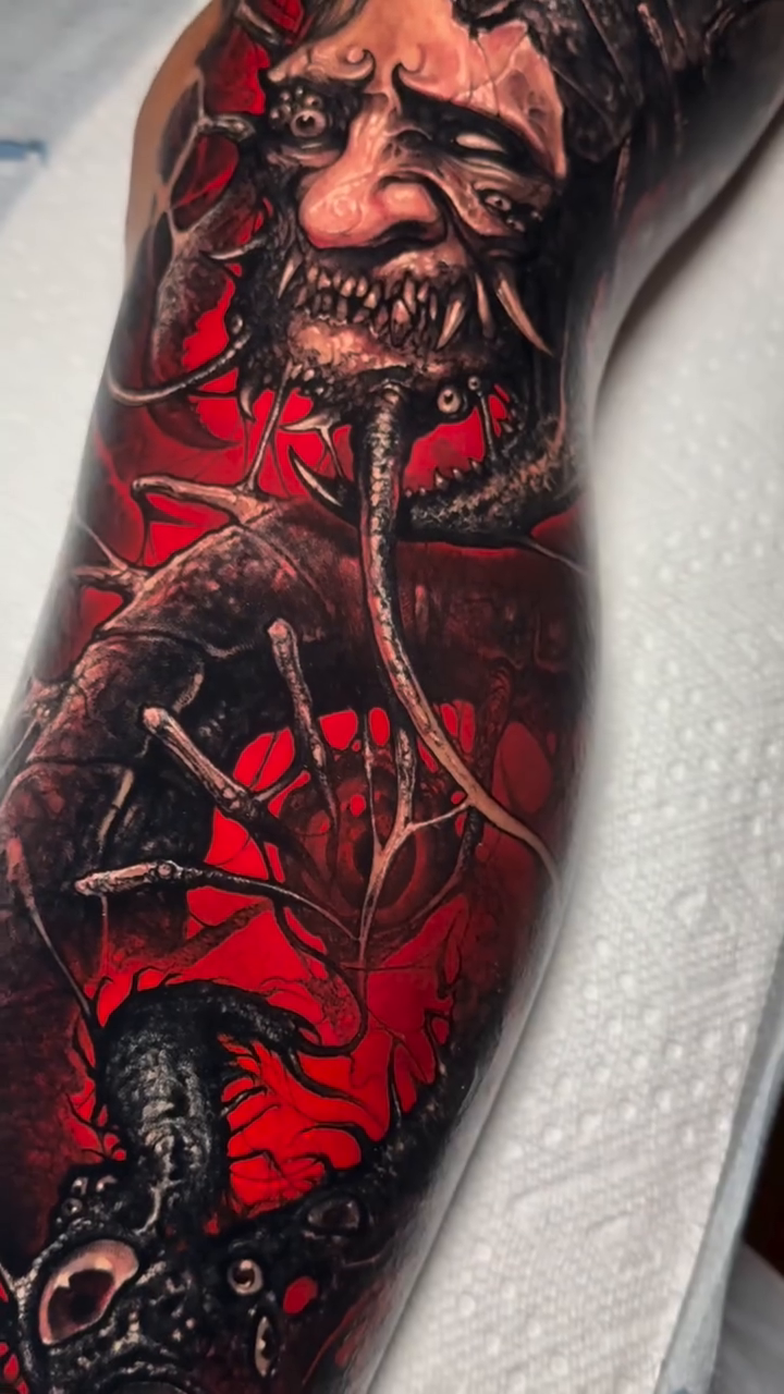 Tattoo by @brandon__herrera — dark_realism