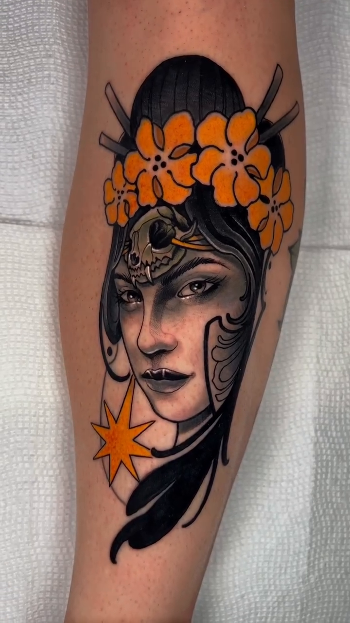 Tattoo by @rotten.art — japanese_irezumi, neo_traditional