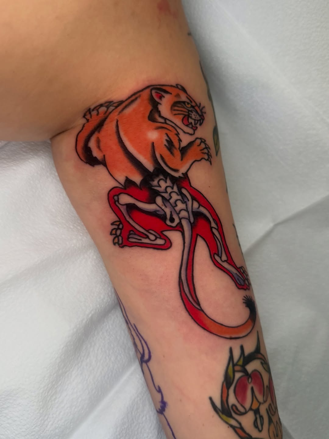 Tattoo by @lexiestattoos — american_traditional, illustrative