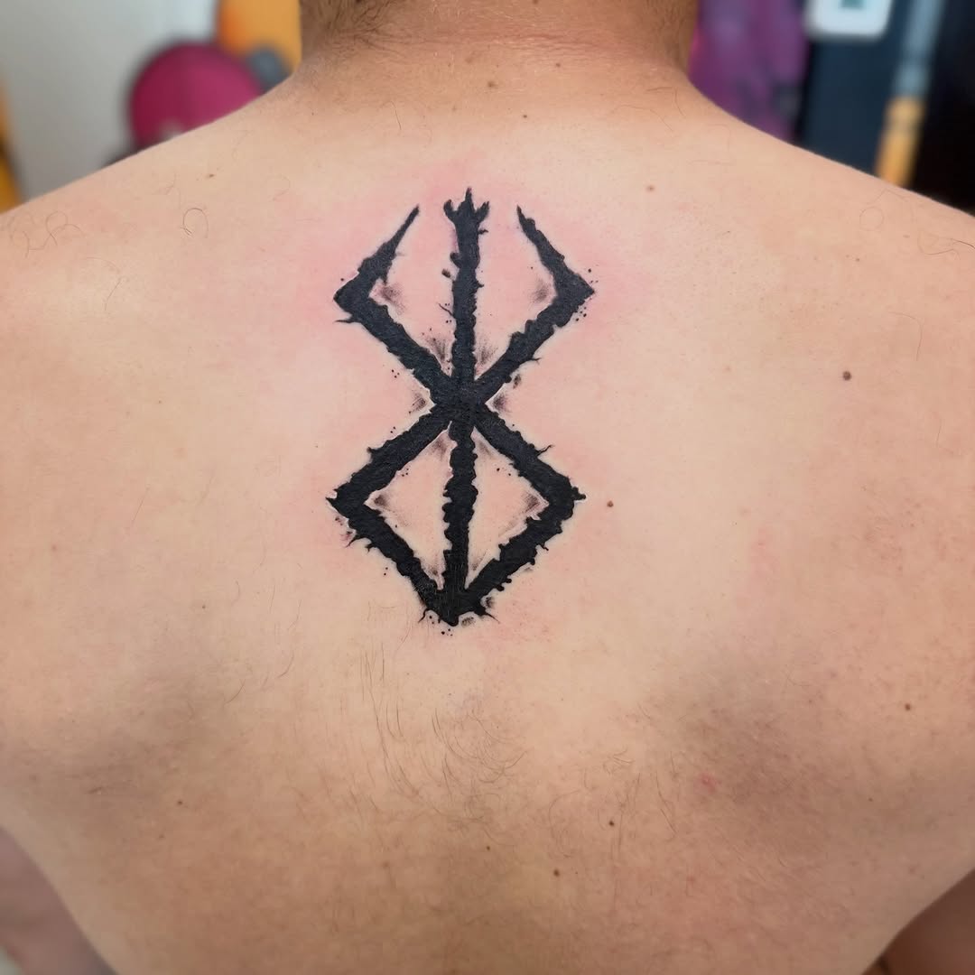 Tattoo by @cherrypoppingchuck — blackwork, illustrative