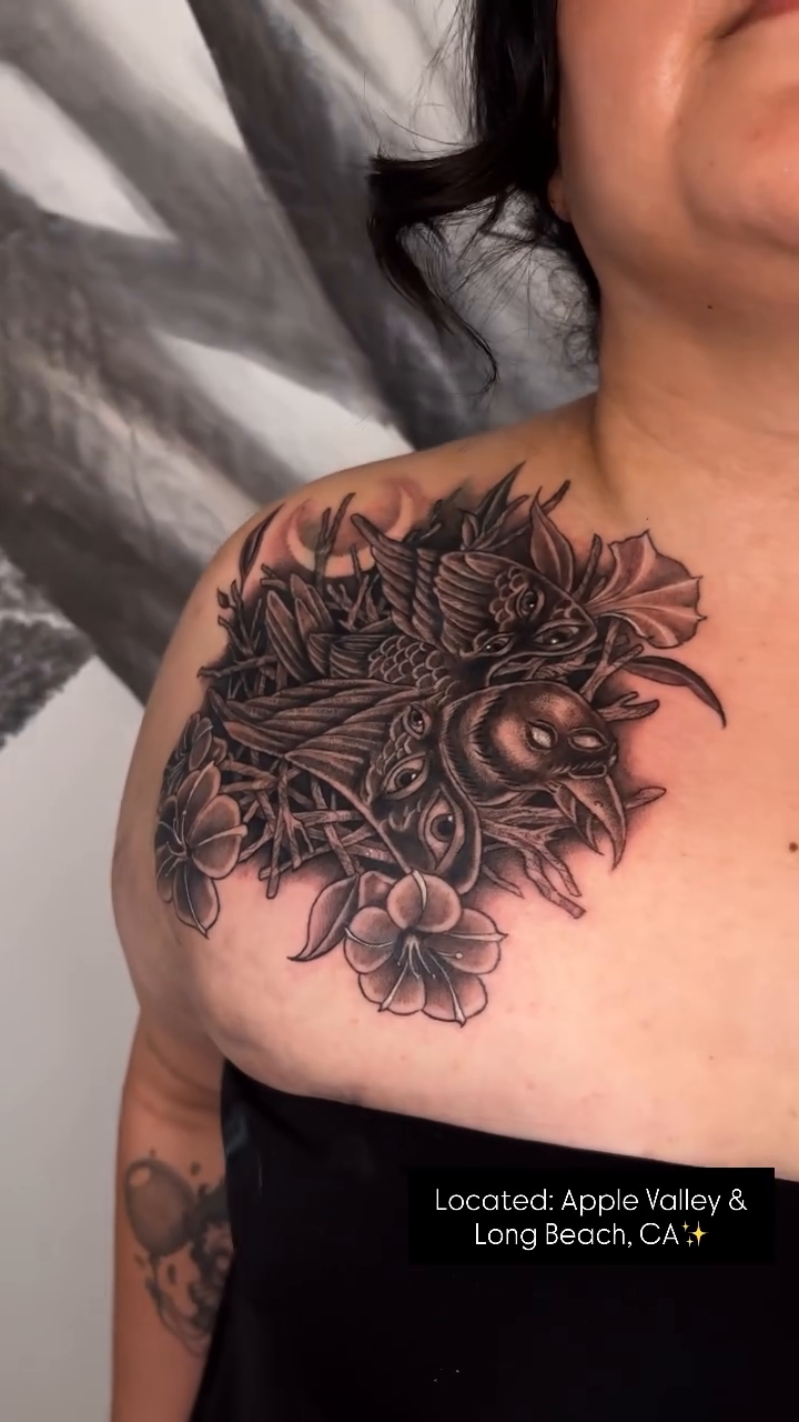 Tattoo by @angieglvz.ink — black_and_grey, realism