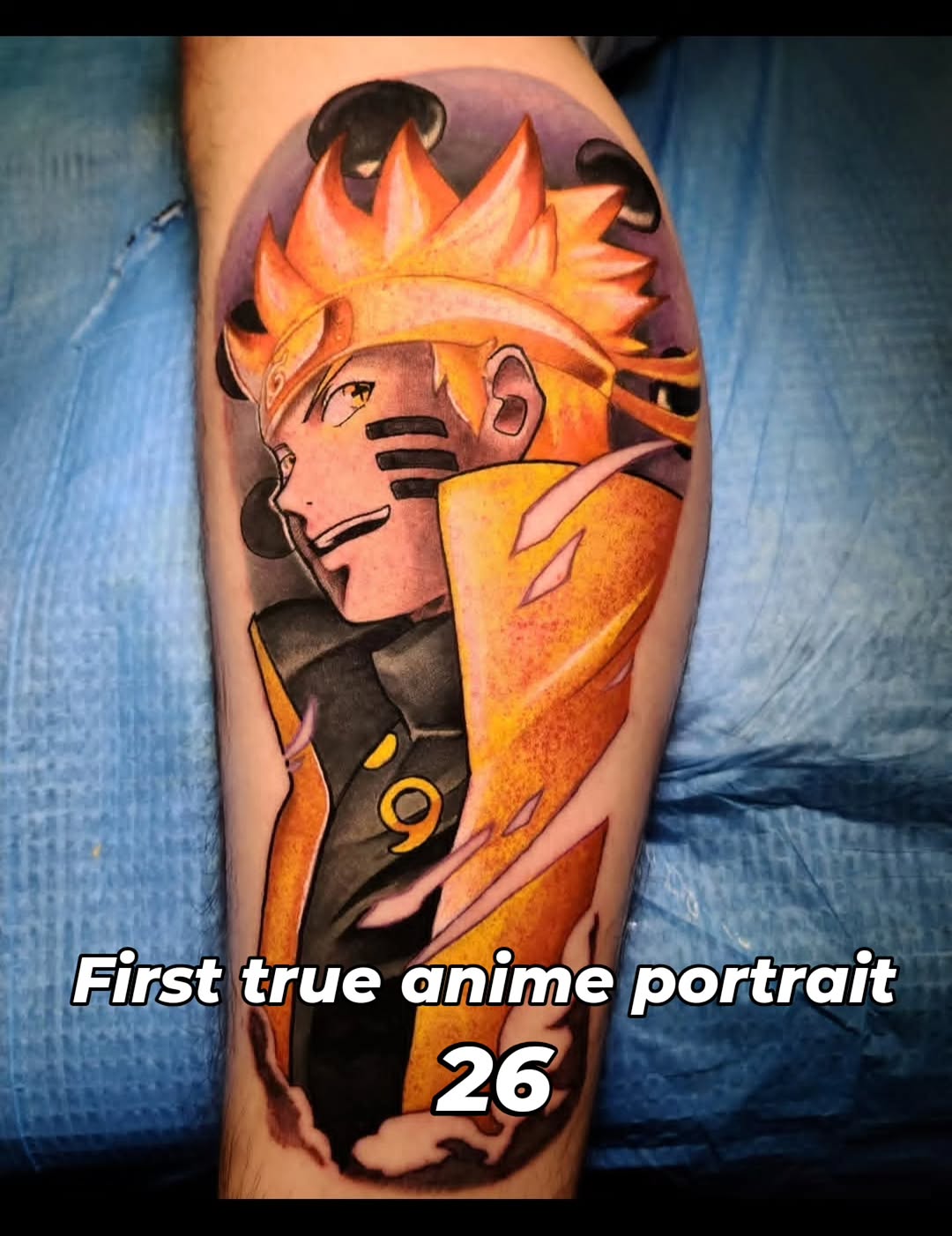 Tattoo by @bo_wins_art β anime