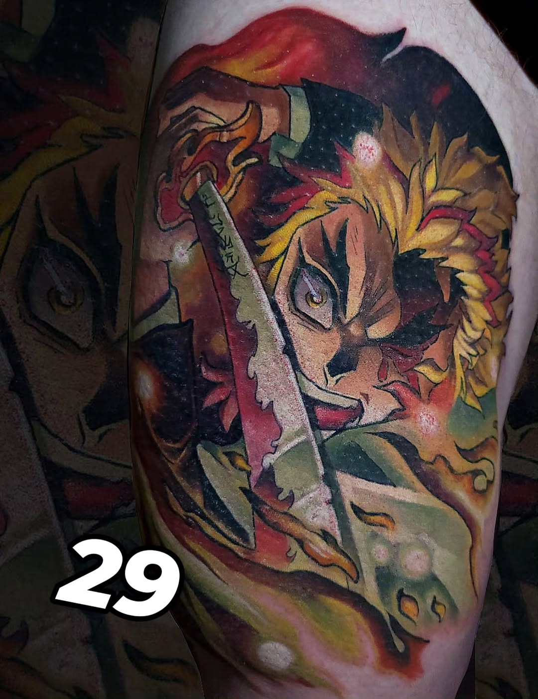 Tattoo by @bo_wins_art β anime
