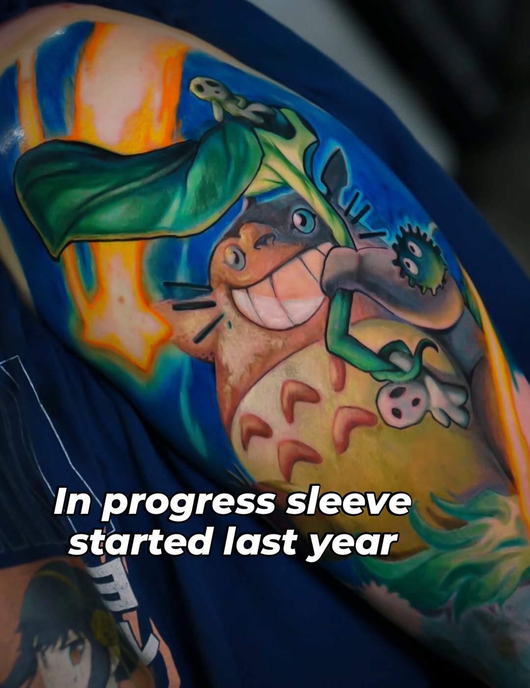 Tattoo by @bo_wins_art β anime