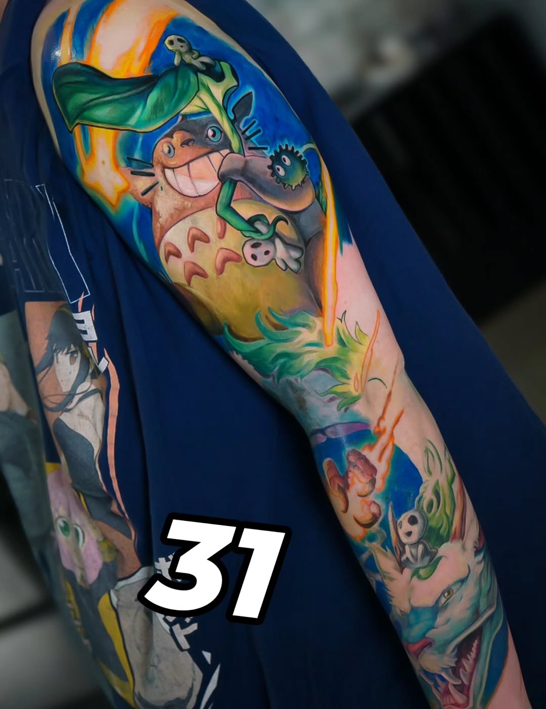 Tattoo by @bo_wins_art β anime