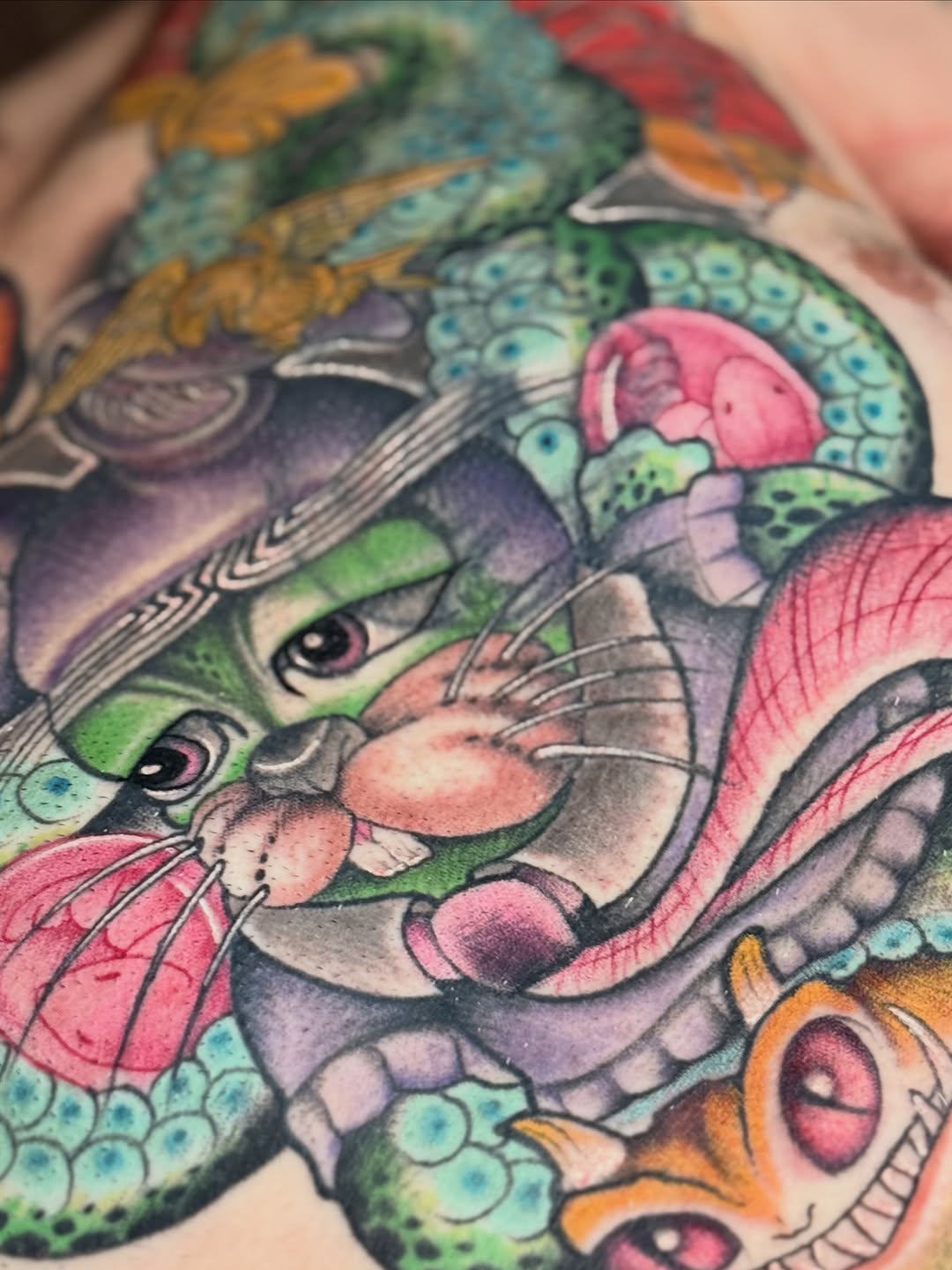 Tattoo by @jhonrodriguez — new_school