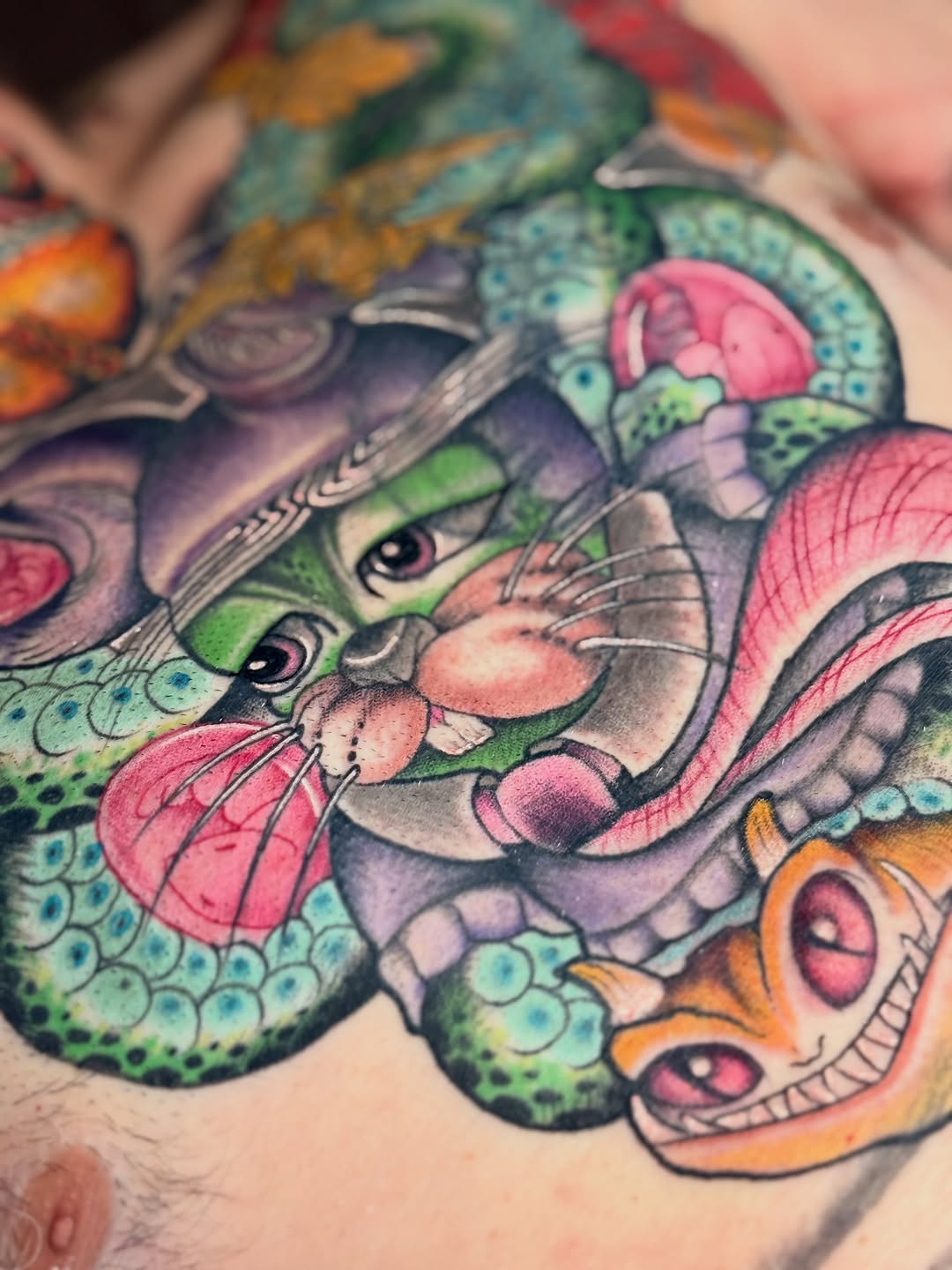 Tattoo by @jhonrodriguez — new_school