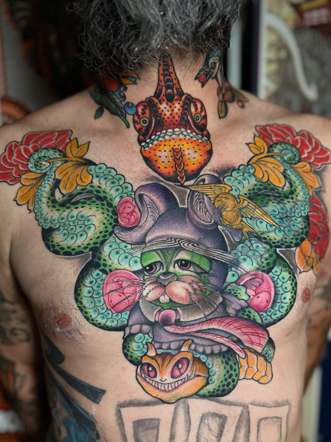 Tattoo by @jhonrodriguez — new_school