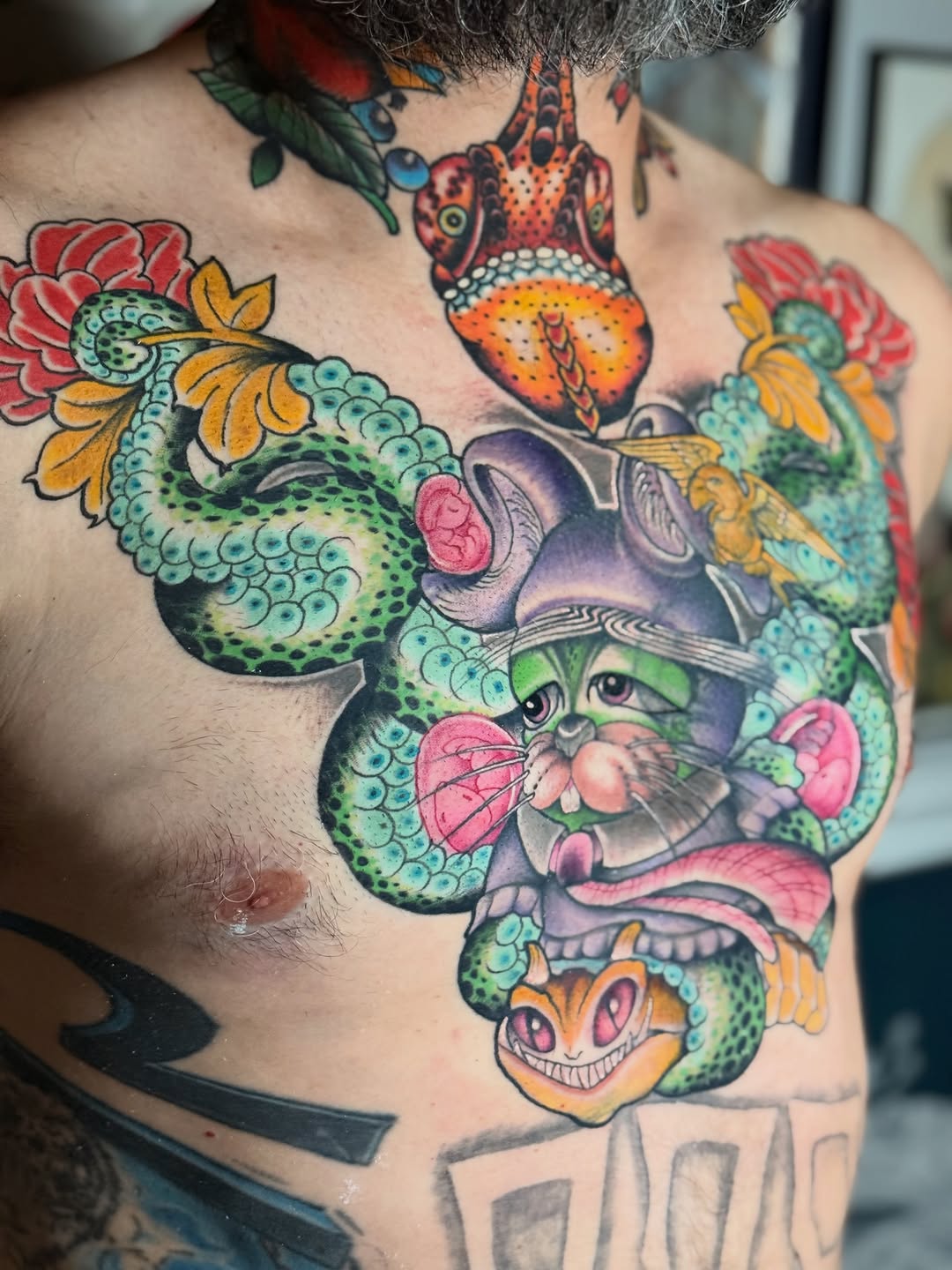 Tattoo by @jhonrodriguez — new_school