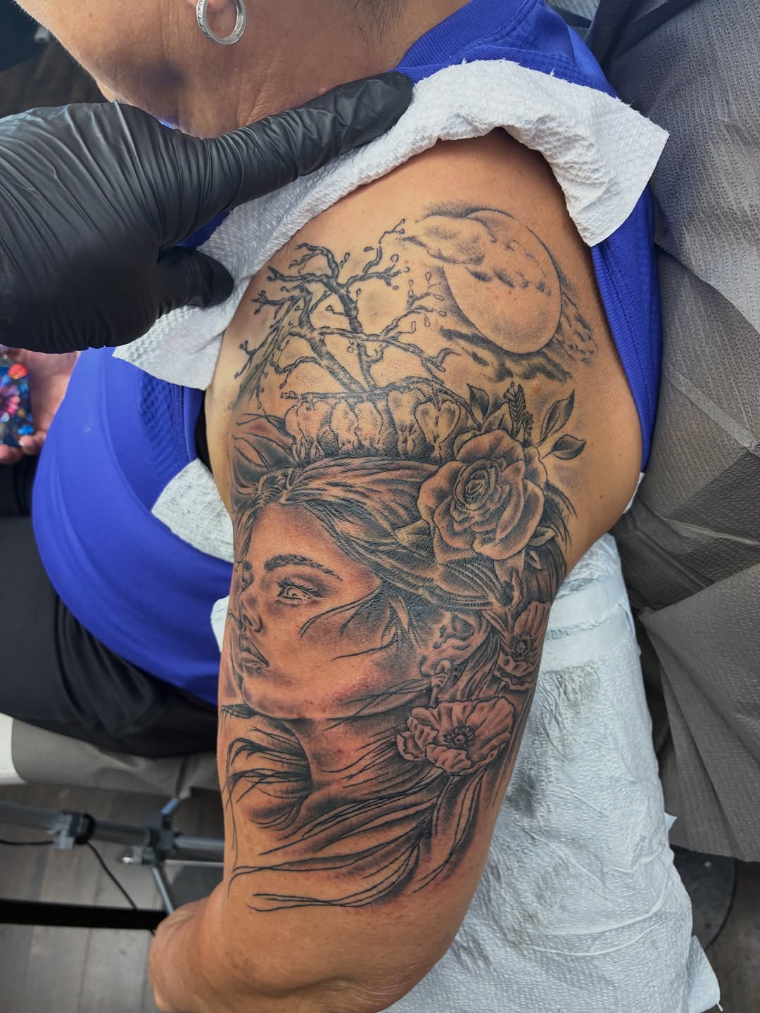 Tattoo by @streetmeat.tat — realism, black_and_grey