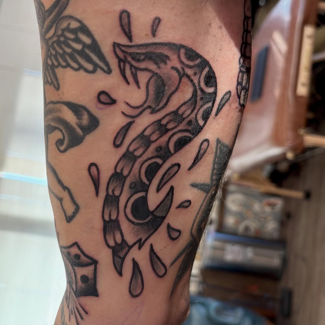 Tattoo by @petemillstattoos — american_traditional, illustrative