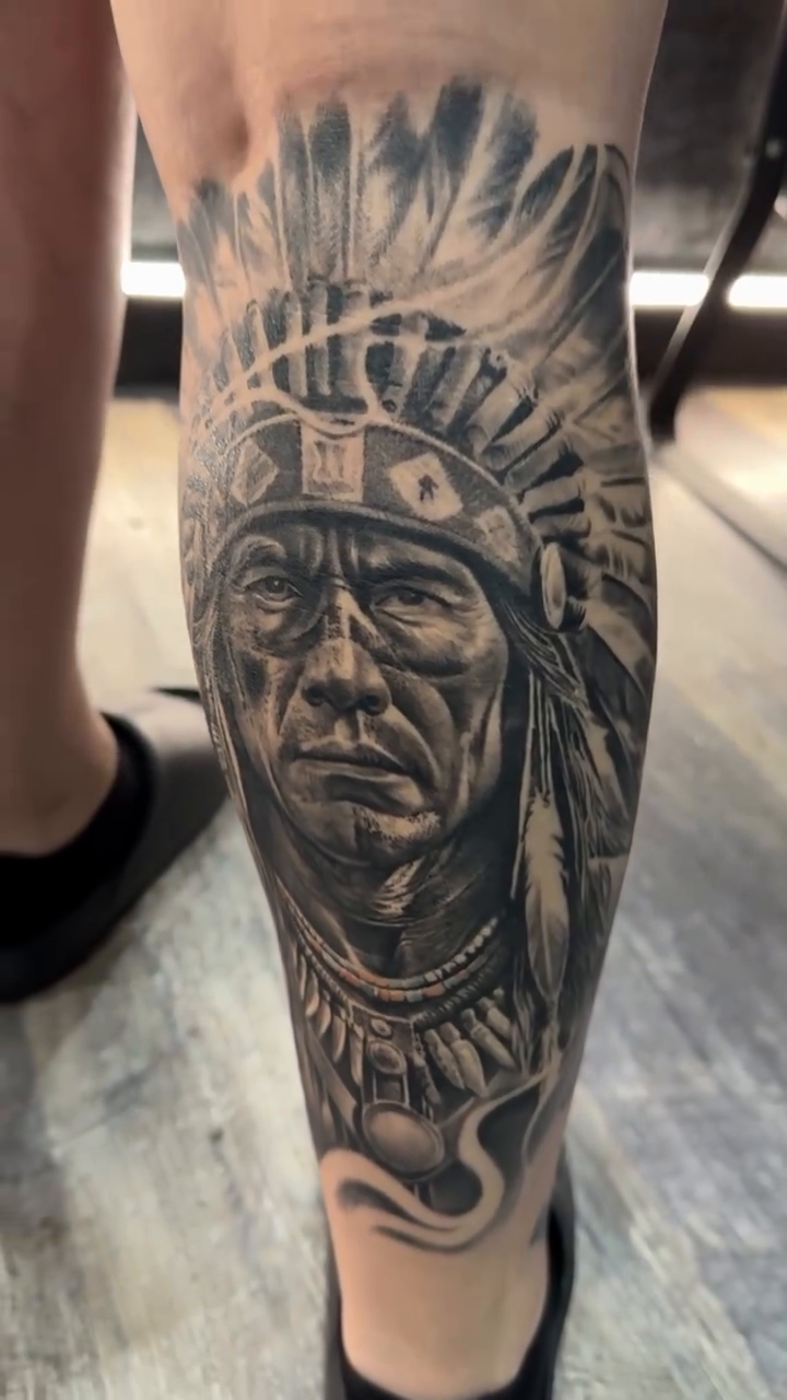 Tattoo by @isaacroque_ — realism, black_and_grey