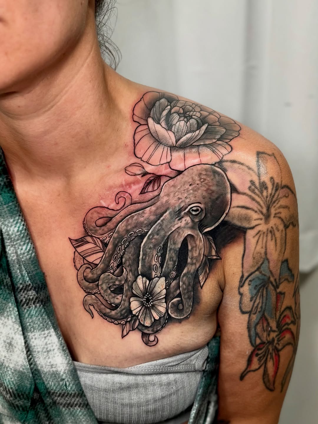 Tattoo by @tattoosbytatum_ — black_and_grey, realism