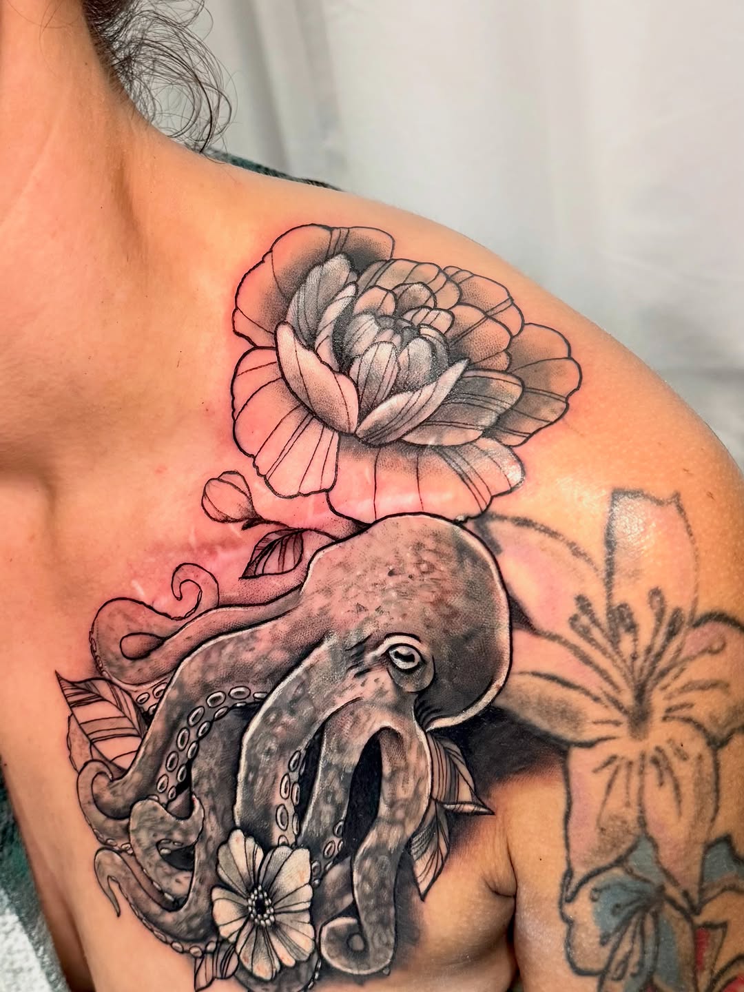 Tattoo by @tattoosbytatum_ — black_and_grey
