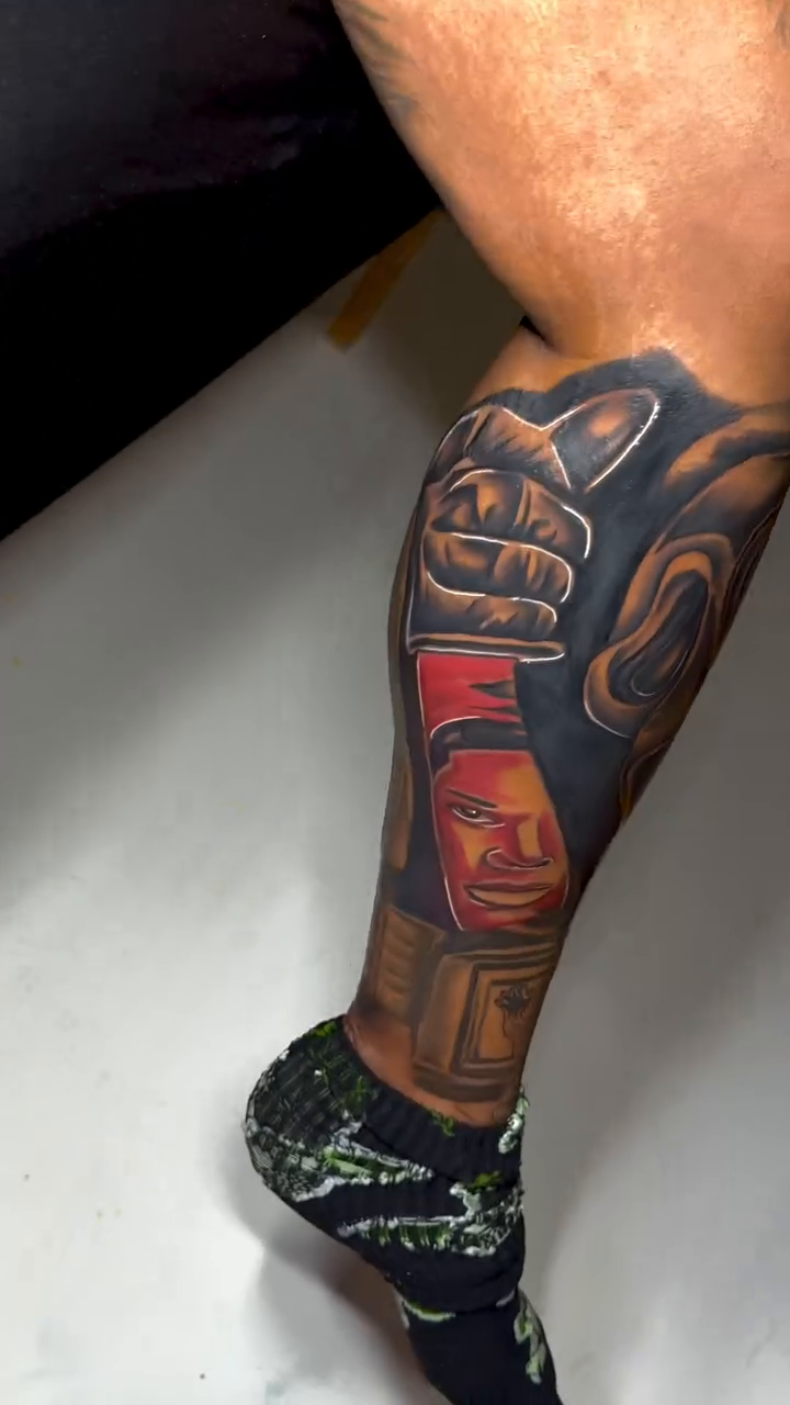 Tattoo by @officialdwaynedurham_ink — illustrative
