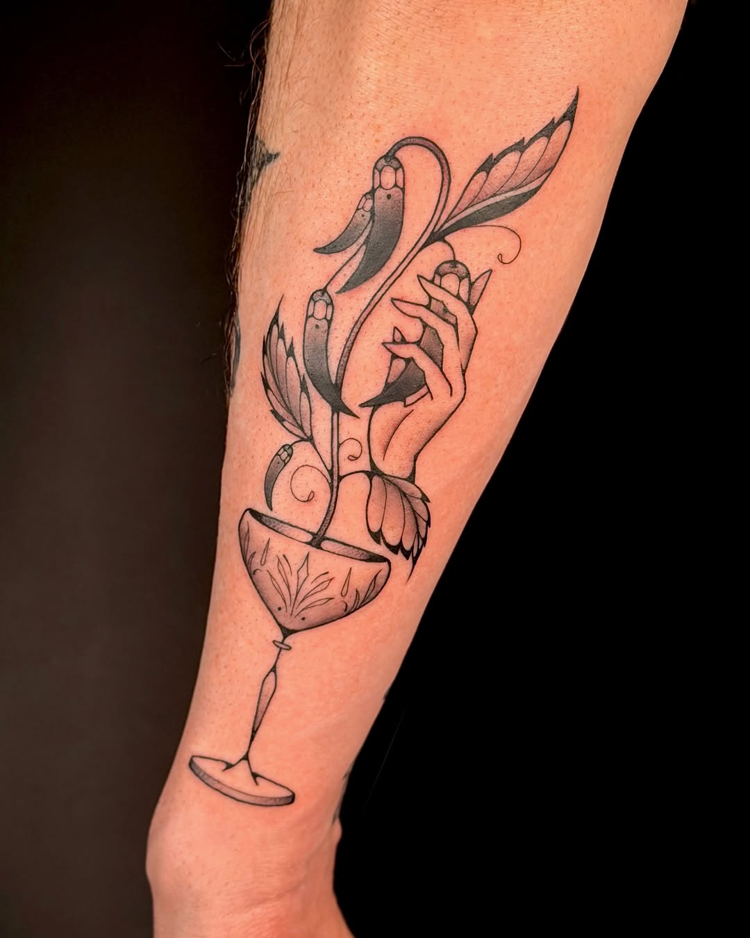 Tattoo by @kail.tattoos — black_and_grey