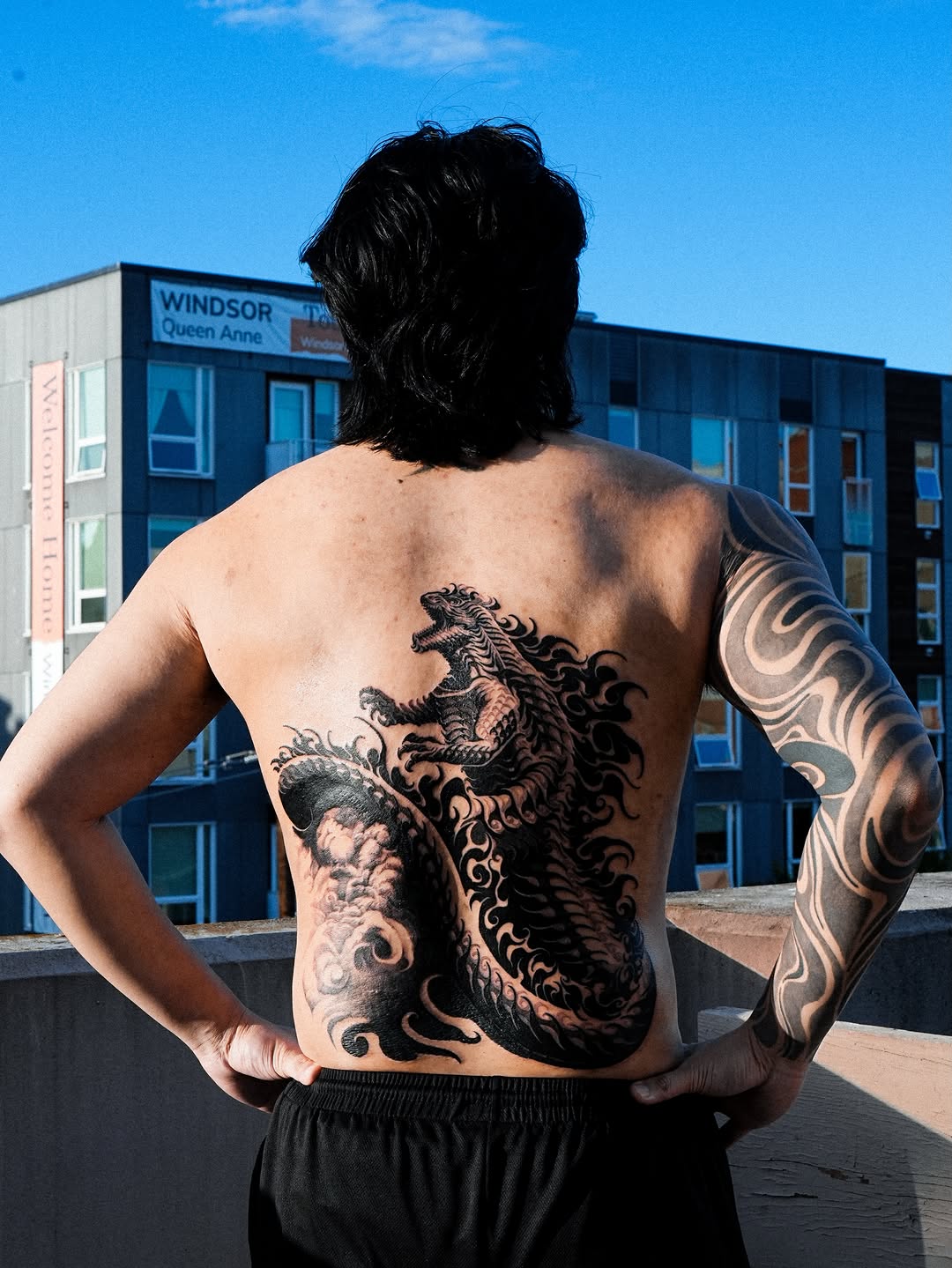 Tattoo by @a_flow_to — japanese_irezumi, blackwork