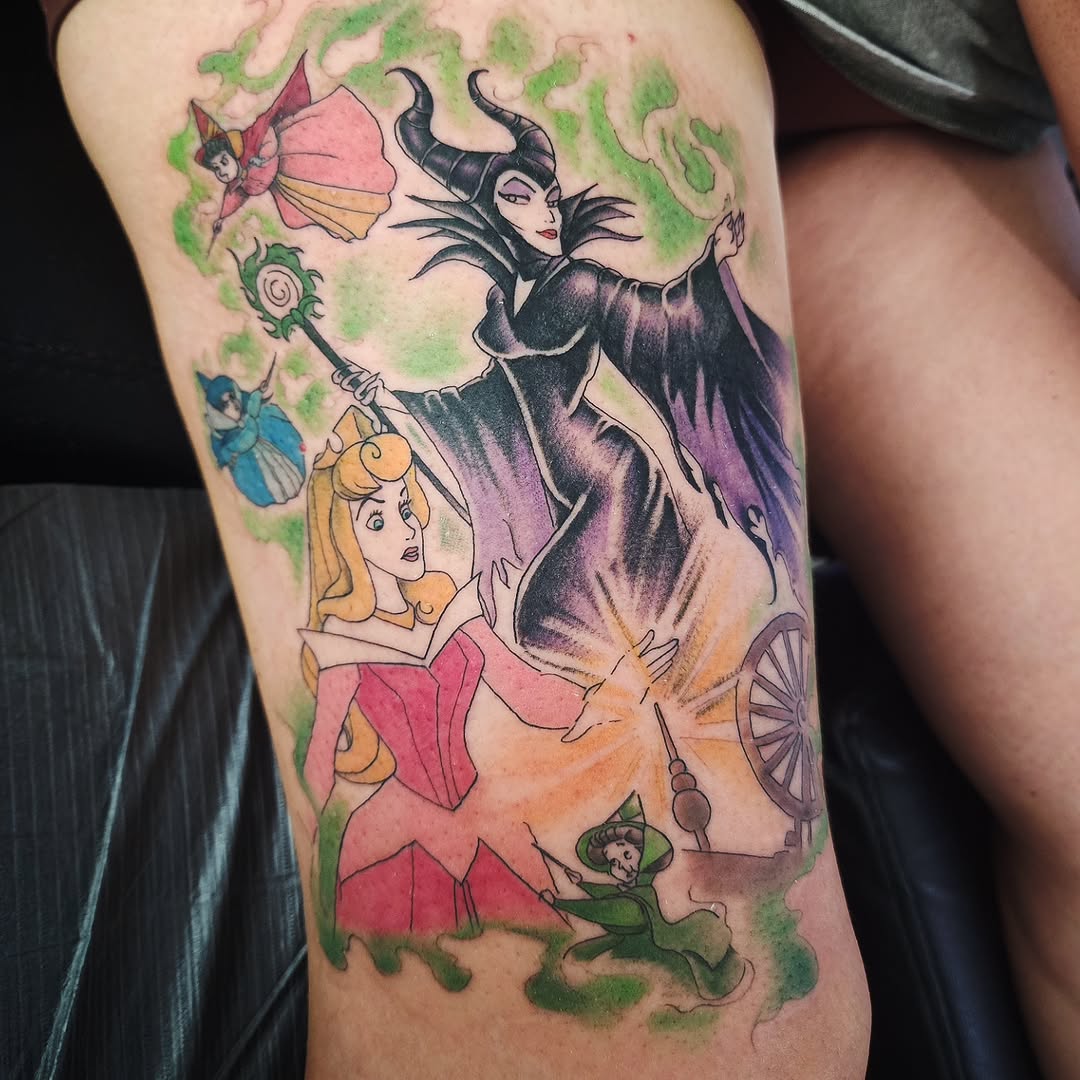 Tattoo by @consumer.inkslinger.artist — new_school, illustrative